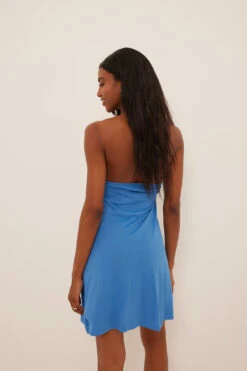 NA-KD Mini Robe Fluide En Maille Fine -Lady Doux Soldes Magasin nakd fine knitted flowy midi dress 1100 006095 0003 5155 1