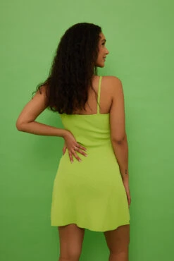 Robe Courte En Maille -Lady Doux Soldes Magasin nakd fine knitted golde buckle dress 1018 009269 0819 0153