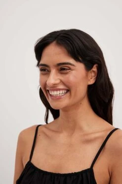 Robe Mi-longue Fluide En Coton -Lady Doux Soldes Magasin nakd flowy cotton midi dress 1014 001557 0002 11342