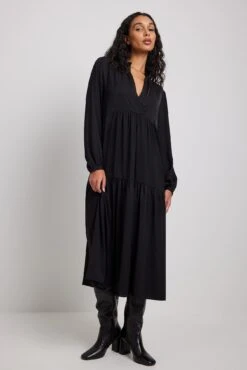 NA-KD Robe Midi Fluide