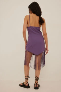 NA-KD Robe Courte à Volants 6 NA-KD Robe Courte à Volants -Lady Doux Soldes Magasin nakd frills detail bottom dress 1018 009598 0208 0363