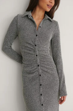 Robe Drapée Sur Le Devant -Lady Doux Soldes Magasin nakd front draped dress 1018 007448 0002 05g