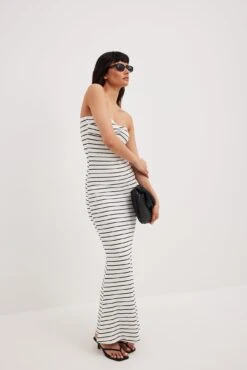 Robe Tube Longue Torsadée Sur Le Devant 12 Robe Tube Longue Torsadée Sur Le Devant -Lady Doux Soldes Magasin nakd front twist maxi tube dress 1018 010373 0476 6791