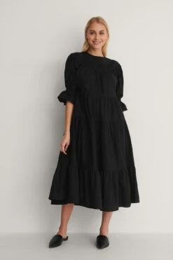Robe -Lady Doux Soldes Magasin nakd gather panel detail dress 1014 001131 0002 01