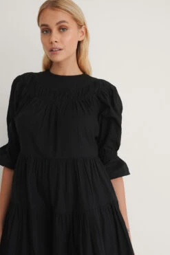 Robe -Lady Doux Soldes Magasin nakd gather panel detail dress 1014 001131 0002 03