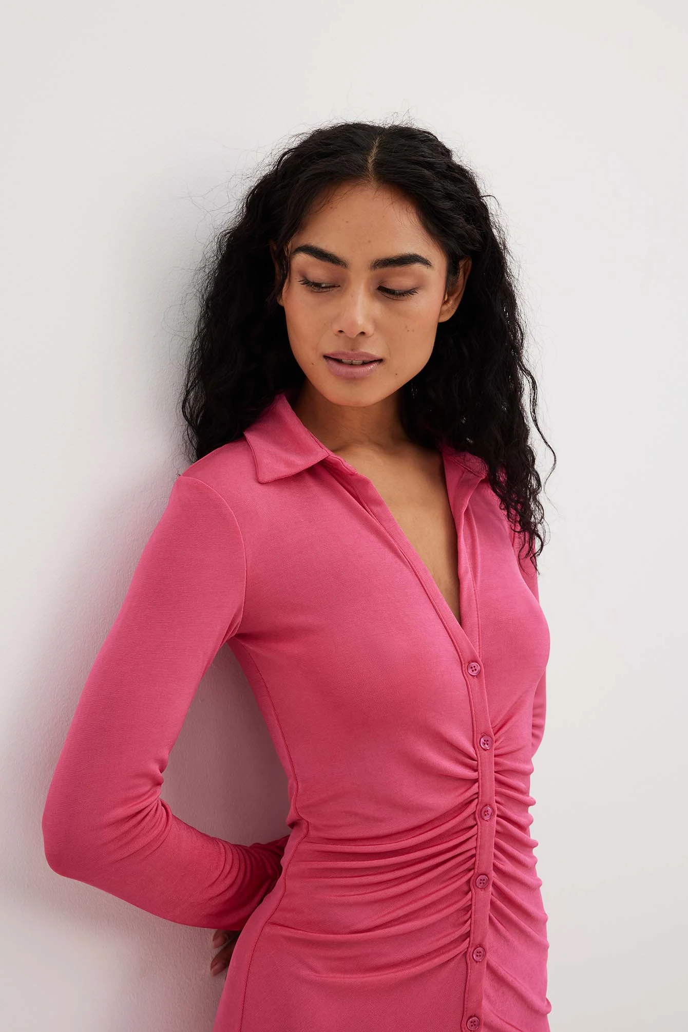 Robe Mini à Fronces 6 Robe Mini à Fronces – Image 6