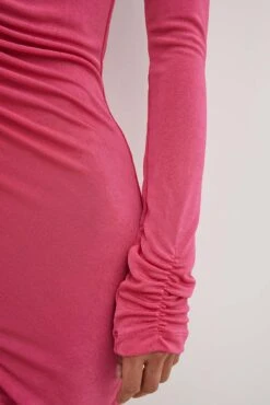 Robe Mini à Fronces 14 Robe Mini à Fronces -Lady Doux Soldes Magasin nakd gathered mini dress 1687 000083 0270 12595