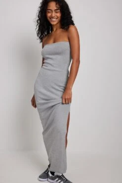 Robe Tube Longue Pailletée En Maille -Lady Doux Soldes Magasin nakd glitter knitted maxi tube dress 1100 006912 0014 3578