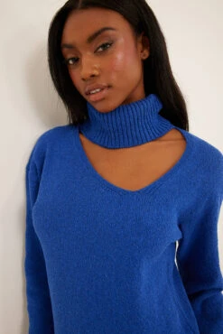 Maxi Robe Col Haut -Lady Doux Soldes Magasin nakd high neck cut out maxi dress 1018 009184 0003 37801