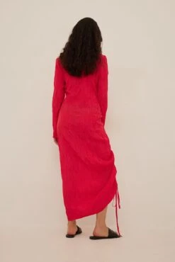 Robe Longue à Détails Trous -Lady Doux Soldes Magasin nakd hole details maxi dress 1018 008987 0004 0277