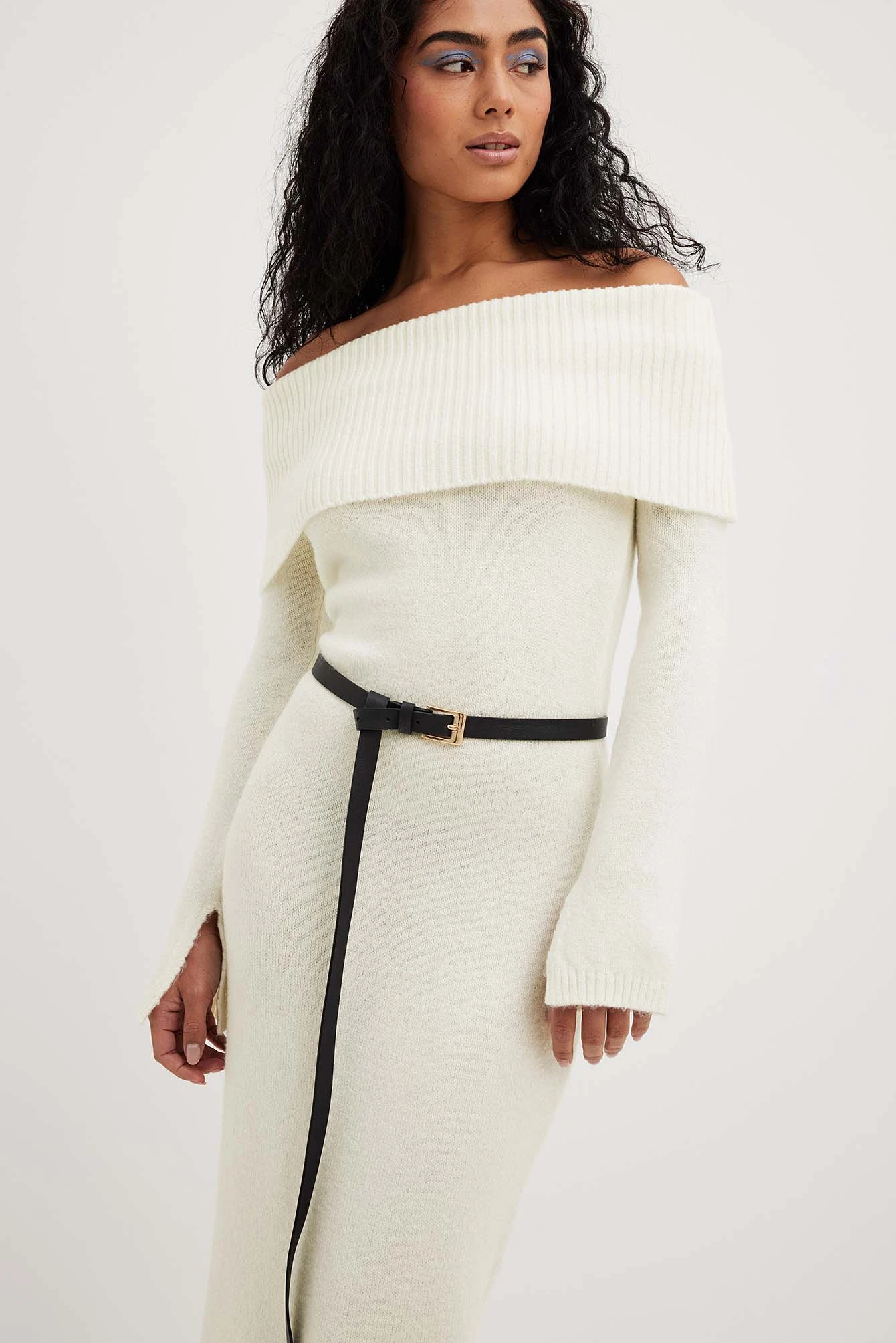 Robe Mi-longue En Tricot 4 Robe Mi-longue En Tricot – Image 4