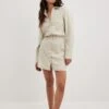 NA-KD Robe Chemise En Lin