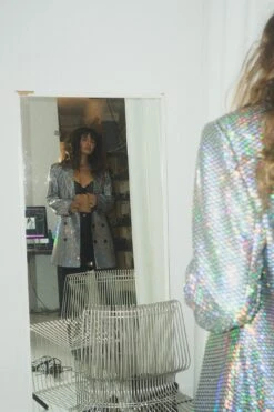 Robe Blazer Métallisée -Lady Doux Soldes Magasin nakd metallic blazer dress 1017 001766 0303 3