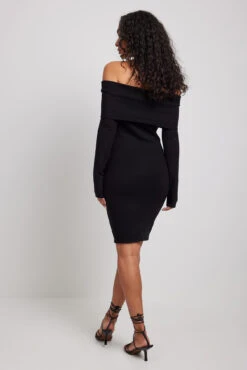 Robe Mini à épaules Dénudées -Lady Doux Soldes Magasin nakd off shoulder mini dress 1711 000079 0002 25285