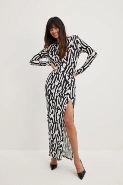 Robe Longue à Dos Ouvert