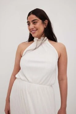 Robe Mi-longue Plissée Fluide