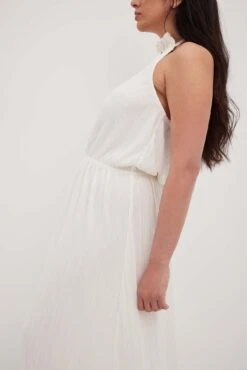 Robe Mi-longue Plissée Fluide -Lady Doux Soldes Magasin nakd pleated flowy midi dress 1018 010486 0260 5160