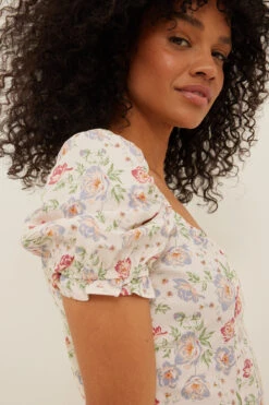 NA-KD Robe Mini 7 NA-KD Robe Mini -Lady Doux Soldes Magasin nakd puff shoulder mini dress 1100 004423 0079 36786