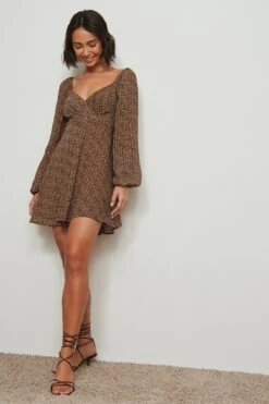 Robe Portefeuille En Matière Recyclée