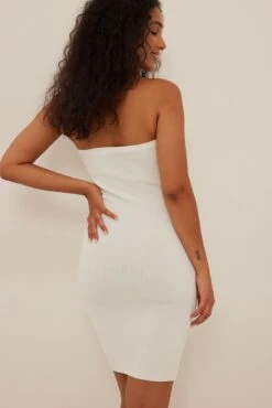 NA-KD Robe Mini En Maille Côtelée -Lady Doux Soldes Magasin nakd rib knitted mini tube dress 1100 006173 0260 3576