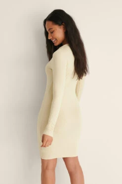 Mini Robe Côtelée Recyclée 30 Mini Robe Côtelée Recyclée -Lady Doux Soldes Magasin nakd rib mini dress 1044 000167 0140 02k