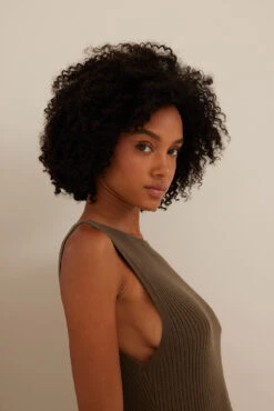 NA-KD Robe Longue En Maille Fine Côtelée -Lady Doux Soldes Magasin nakd ribbed fine knitted midi dress 1100 006463 0017 03737