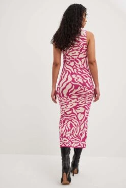 NA-KD Robe Mi-longue En Maille Côtelée Fine 13 NA-KD Robe Mi-longue En Maille Côtelée Fine -Lady Doux Soldes Magasin nakd ribbed fine knitted midi dress 1100 007033 2129 15262