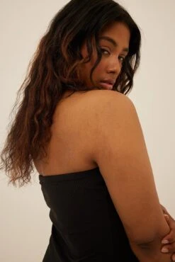 Mini Robe Côtelée -Lady Doux Soldes Magasin nakd ribbed mini tube dress 1100 006251 00021161