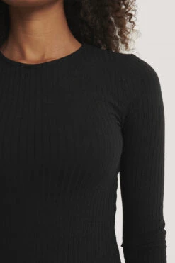 Robe Fendue Côtelée 9 Robe Fendue Côtelée -Lady Doux Soldes Magasin nakd ribbed slit dress 1100 003487 0002 05g