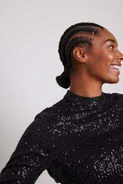 Robe Mini Froncée à Paillettes -Lady Doux Soldes Magasin nakd rouched sequin mini dress 1017 002002 0002 13689