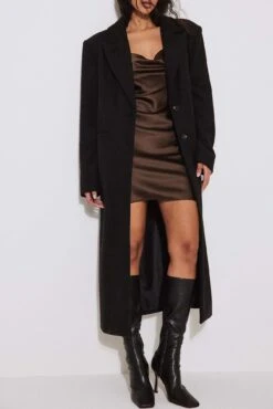 NA-KD Mini Robe Satin -Lady Doux Soldes Magasin nakd satin mini dress 1100 006811 0017 58452 1 1