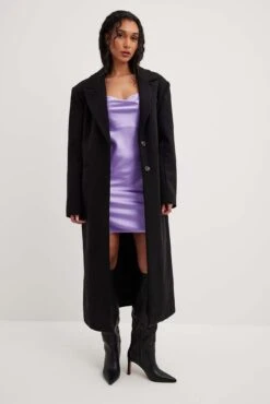 NA-KD Mini Robe Satin -Lady Doux Soldes Magasin nakd satin mini dress 1100 006811 0208 15109 01c 1