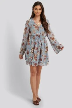 Robe Froncée 21 Robe Froncée -Lady Doux Soldes Magasin nakd shirred detail dress 1014 000784 2271 03c