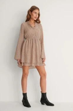 Robe Froncée 26 Robe Froncée -Lady Doux Soldes Magasin nakd shirred detail dress 1014 000784 4458 03c