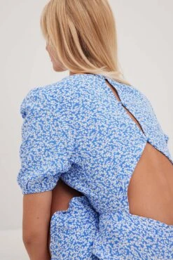 NA-KD Robe Mini Dos Nu à Manches Courtes 23 NA-KD Robe Mini Dos Nu à Manches Courtes -Lady Doux Soldes Magasin nakd short sleeve open back mini dress 1100 003574 0529 4666