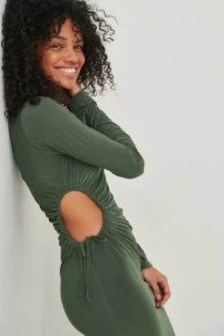 Robe à Découpes Latérales -Lady Doux Soldes Magasin nakd side cut out maxi dress 1017 001469 0031 04g 1