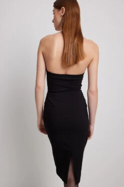 Robe Mi-longue 5 Robe Mi-longue -Lady Doux Soldes Magasin nakd strapless tight midi dress 1786 000009 0002 39093
