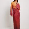 Robe Maxi Détaillée à La Taille