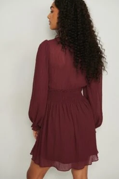 Robe à Smocks Structurée -Lady Doux Soldes Magasin nakd structured smock waist 1014 001277 0039 02b 1