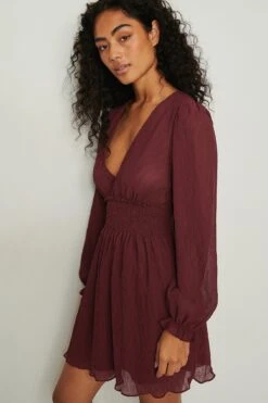 Robe à Smocks Structurée -Lady Doux Soldes Magasin nakd structured smock waist 1014 001277 0039 03a