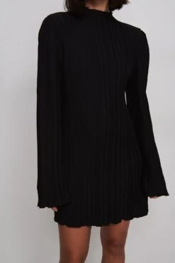 Robe Texturée Manches Tombantes -Lady Doux Soldes Magasin nakd textured dropped sleeve dress 1731 000005 0002 01g