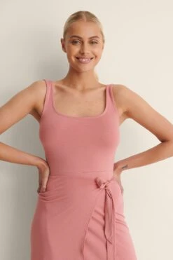 Robe Midi Taille Nouée -Lady Doux Soldes Magasin nakd tie waist dress 1100 005079 0176 03g