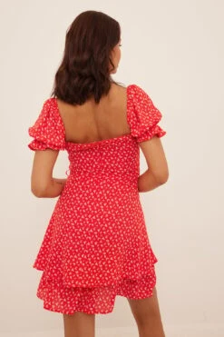 Mini Robe Taille Nouée 13 Mini Robe Taille Nouée -Lady Doux Soldes Magasin nakd tie waist mini dress 1014 001410 7829 2335