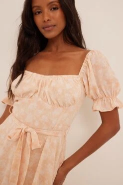 Mini Robe Taille Nouée 10 Mini Robe Taille Nouée -Lady Doux Soldes Magasin nakd tie waist mini dress 1014 001410 8488 0579