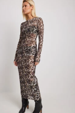 Robe Mi-longue En Maille -Lady Doux Soldes Magasin nakd tight mesh midi dress 1017 002197 0141 34139