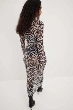 Robe Mi-longue En Maille -Lady Doux Soldes Magasin nakd tight mesh midi dress 1017 002197 0142 13591