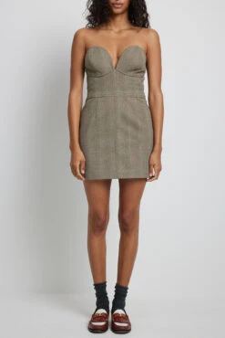 Robe En Tweed -Lady Doux Soldes Magasin nakd tweed dress 1708 000166 0010 9271