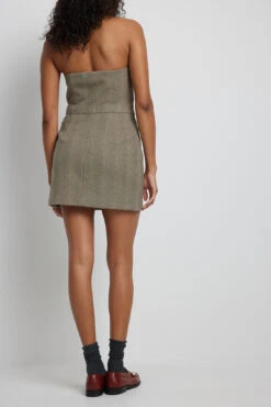 Robe En Tweed -Lady Doux Soldes Magasin nakd tweed dress 1708 000166 0010 9298