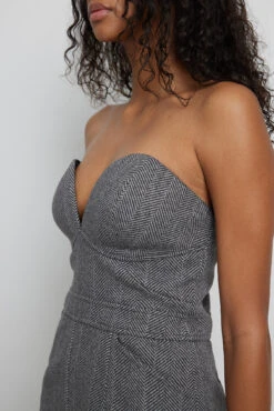 Robe En Tweed -Lady Doux Soldes Magasin nakd tweed dress 1708 000166 6312 9326