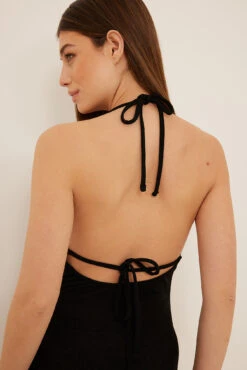 Robe à Encolure En Cascade -Lady Doux Soldes Magasin nakd waterfall neckline midi dress 1017 001526 0002 28586